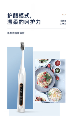 Waterproof Ipx7 Sonic Electric Toothbrush 31000 Times/Min